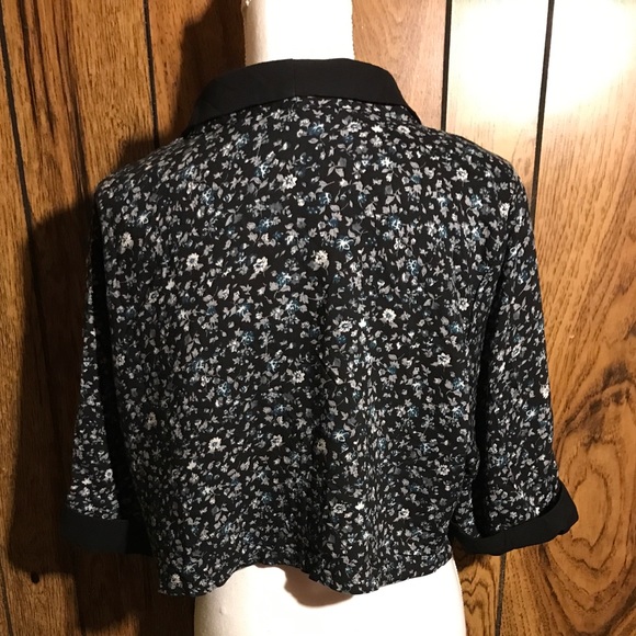 Women’s floral blazer jacket - Picture 3 of 4